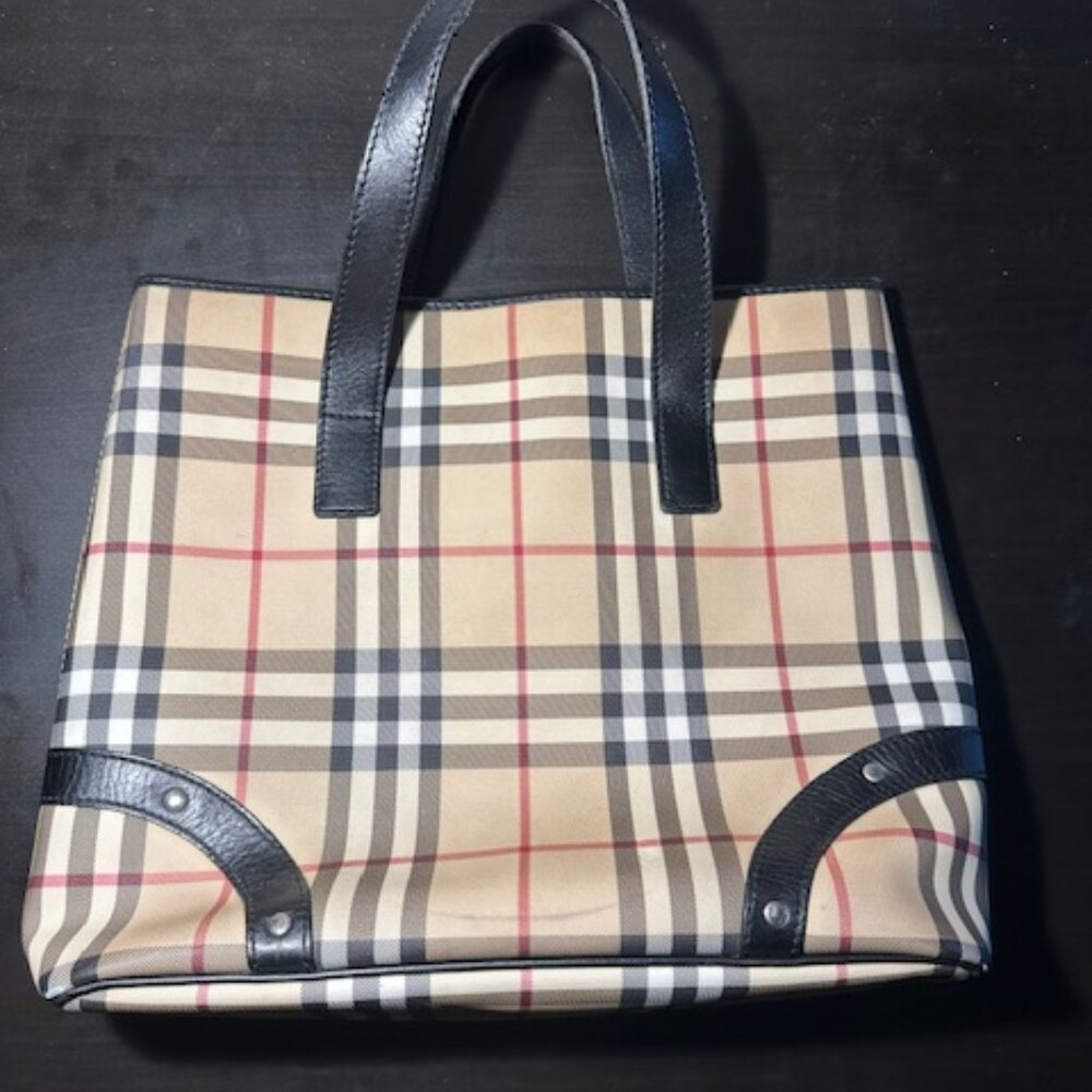 Burberry NOVA check tote bag